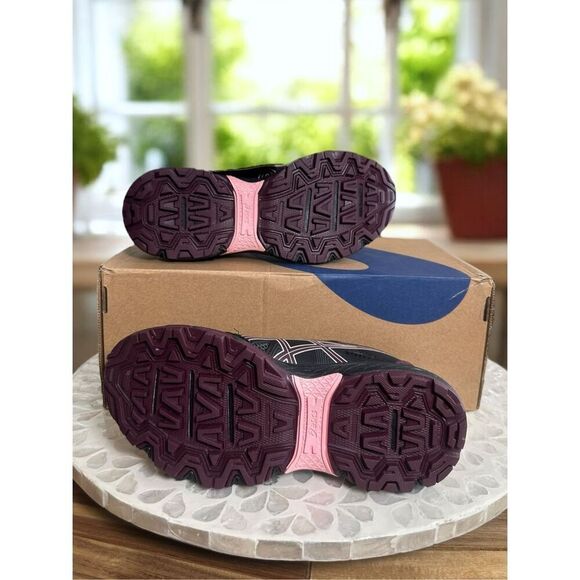 Asics Gel-Venture 8 GS Kids Youth Trail Running Shoes Black Deep Mars US 1Y EUR - Picture 9 of 11